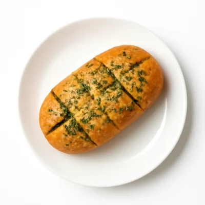 Knoblauch-Kräuterbutterbrot hausgemacht