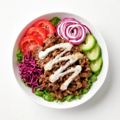 Döner Beef Salat
