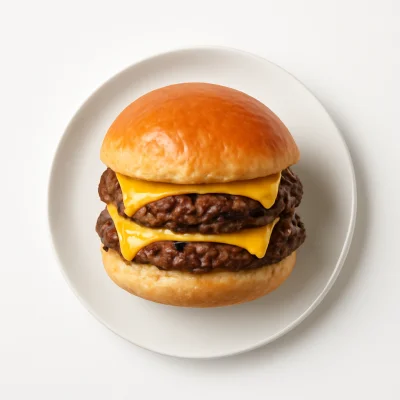 Doppel-Cheeseburger