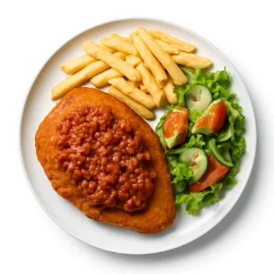 Schnitzel Bolognese