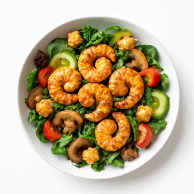 Salat Shrimps