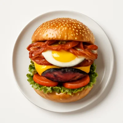 Excellent XXL Beef Burger