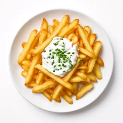 Sour Cream Fries (mit Schnittlauch)
