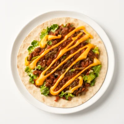 Beef Chili-Cheese Wrap