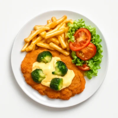 Schnitzel Brokkoli