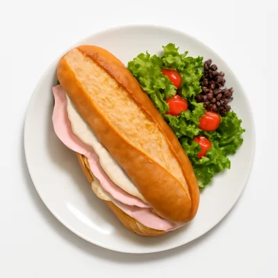 Baguette Schinken