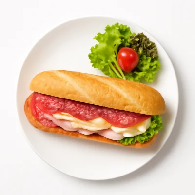Baguette Salami Schinken