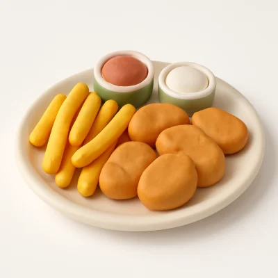 Kindermenü Nuggets