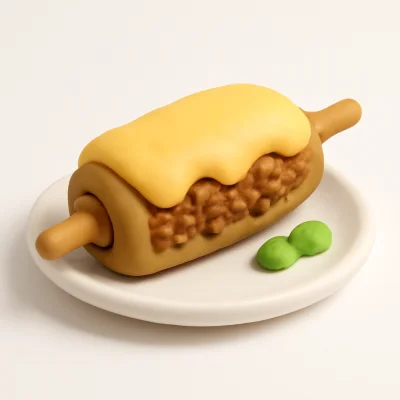 Drehspieß überbacken