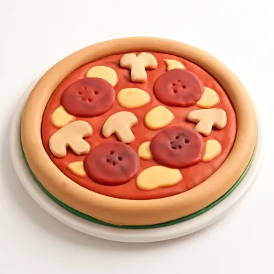 Pizza Funghi Salami