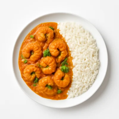 Garnelen Curry