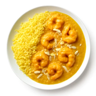 Garnelen Korma