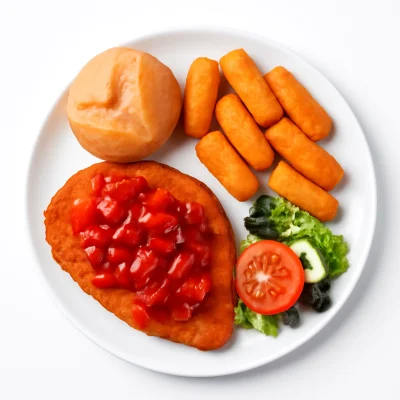 Putenschnitzel mit Zigeunersauce