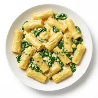 Rigatoni Spinat