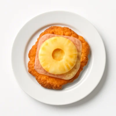 Putenschnitzel Hawaii