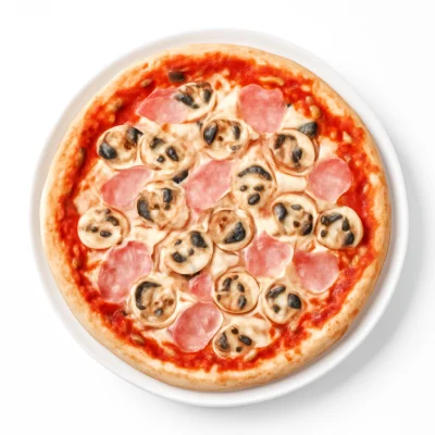 Pizza Funghi Prosciutto