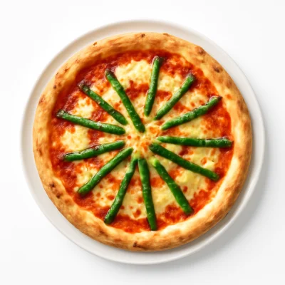 Pizza Spargel