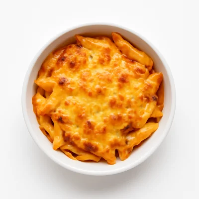 Penne mit Käse überbacken