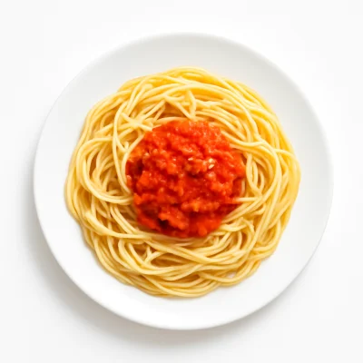 Spagetti mit ajvar