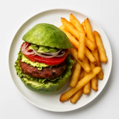 Avocado Burger Menü