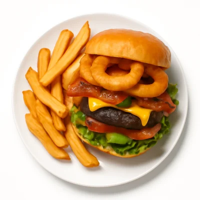 Onion Burger Menü
