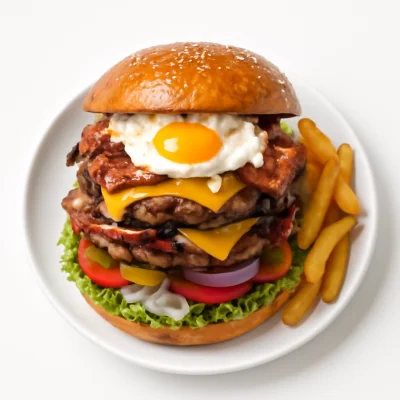 Jango's XXL Burger Menü