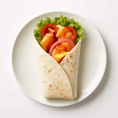 Nugget Wrap Menü