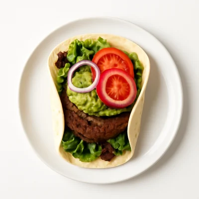 Avocado Wrap Menü