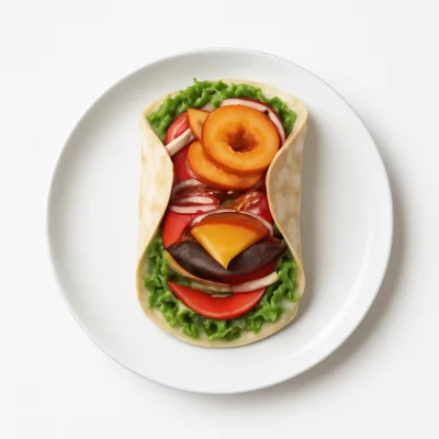 Onion Wrap Menü