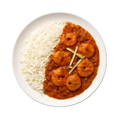 Prawn Madras (scharf)