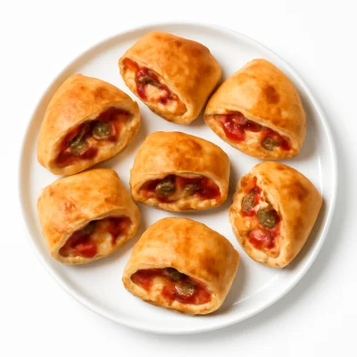 Gefüllte Pizzabrötchen (7 Stück)