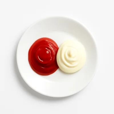 Ketchup oder Mayonnaise