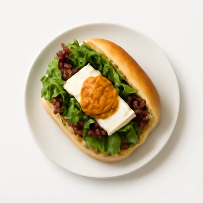 Salat-Brötchen