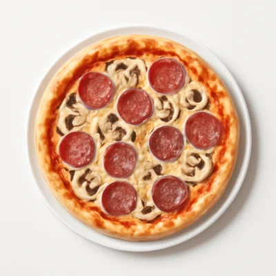 Pizza Funghi Salami