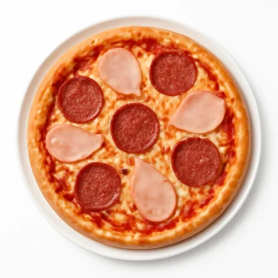 Pizza des Hauses