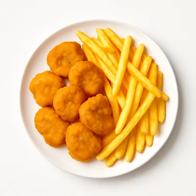 Kindermenü Nuggets