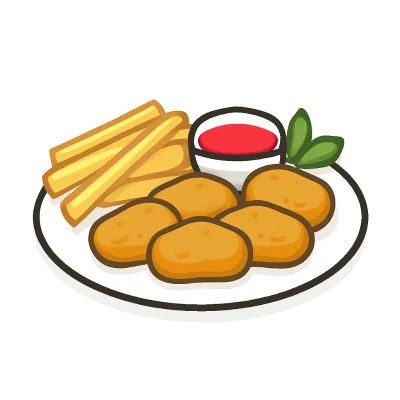 Chicken Nuggets 5 Stk