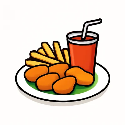 Chicken Nuggets Menü