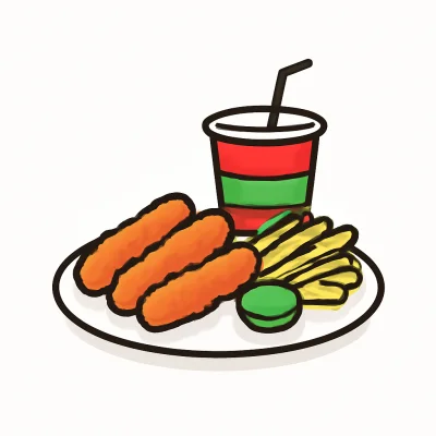 Chicken Finger Sticks Menü