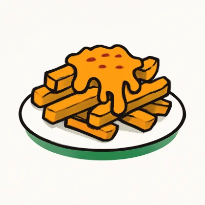 Chilli-Cheese Pommes