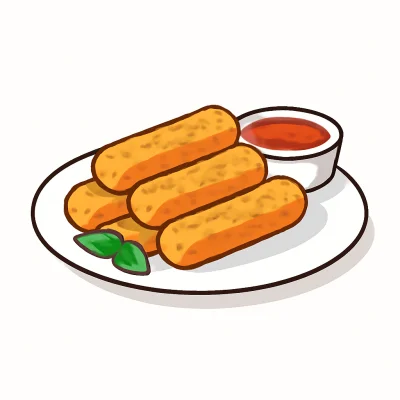 Mozzarella Sticks 6Stk.