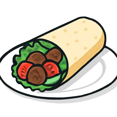 Falafel Rolle