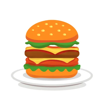 Double Cheeseburger 2x 100g