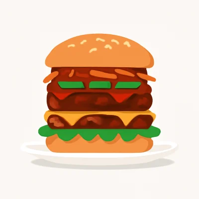 Double BBQ Burger 2x 100g