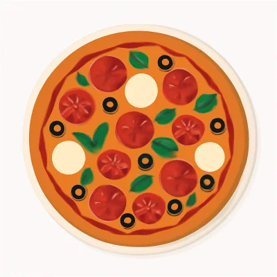 Familien Pizza 40x60 cm