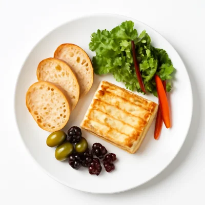 Gebackener Schafskäse