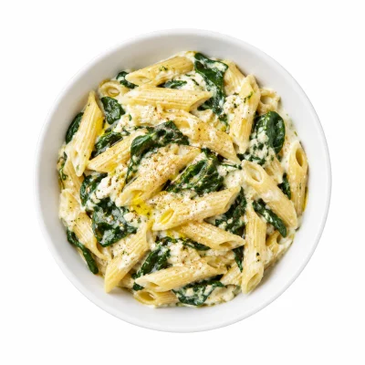 Penne Ricotta e Spinaci