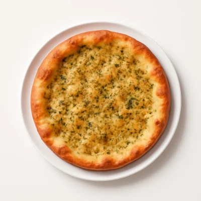 Pizza-Brot mit Knoblauch