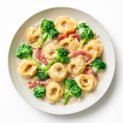 Tortellini Broccoli e Prosciutto