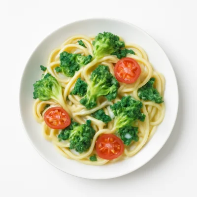 Tagliatelle con Spinaci e Broccoli
